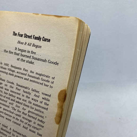 Fear Street Sagas: #16 The Hand of Power First Edition 1999 Softcover Book - Picture 11 of 16